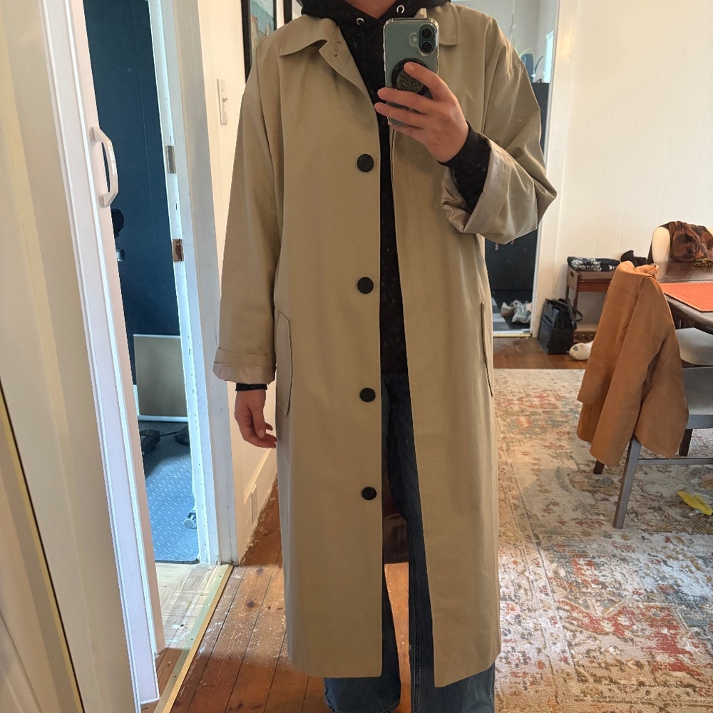 ASOS Design Hero Boyfriend oversized trench coat